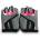 GymBeam Дамски фитнес ръкавици Camo Pink S