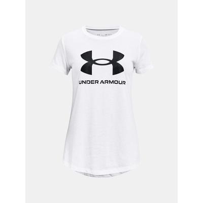 Under Armour tričko UA Sportstyle Logo Ss-wht 1361182-100