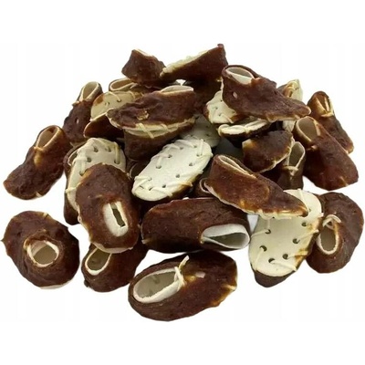 Bizonia topánka 7 5 cm s kačacím mäsom 500 g cca 25 x