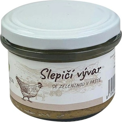 Bohemia Pet Food Slepičí vývar se zeleninou v pastě 180 g