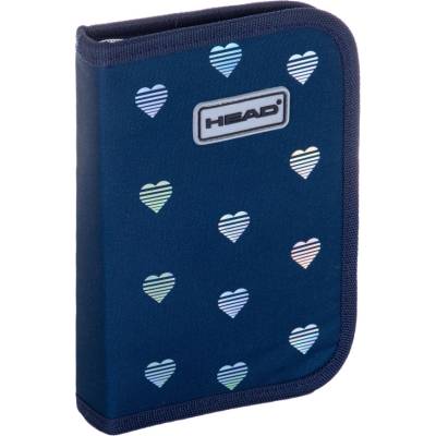 HEAD Ученически несесер Head - Сърца, Син (AS503023034)