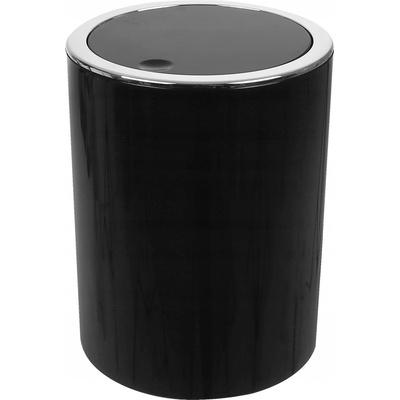 Rodeno KOŠ NA ODPADKY 5 L ČERNÝ ELEGANTNÍ DESIGN