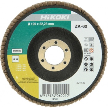 Hikoki Brusný lamelový kotouč 125 x 22,23 mm 4100117