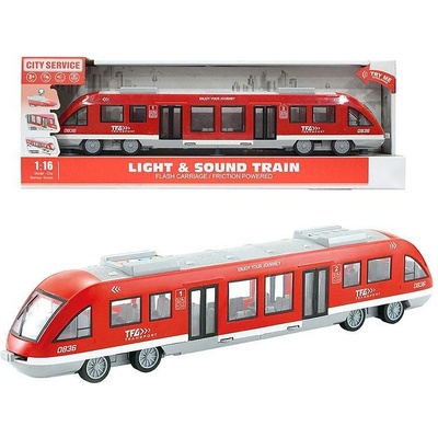 Felyx Toys City Service Влак метро 1: 16 червен (1007230F)