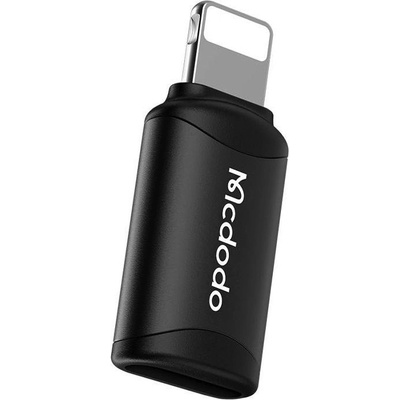 Mcdodo USB-C to Lightning Аdapter - Lightning към USB-C адаптер за iPhone, iPad и iPod с Lightning порт (черен) (D61887)