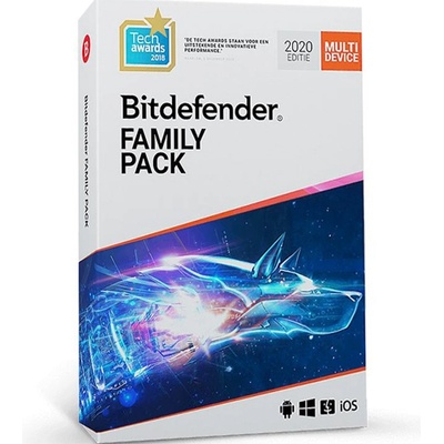 Bitdefender Family Pack 2020, až 15 lic. 1 rok (FP01ZZCSN1215LEN)