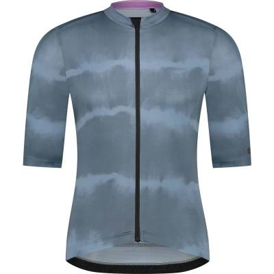 Shimano Фланелка с къс ръкав за колоездене Shimano Evolve Corsa Short Sleeves Jersey Cycling jersey - Indigo Blue (056-3702-0311)