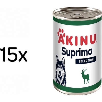 Akinu Suprimo selection Zvěřina kousky 15 x 400 g
