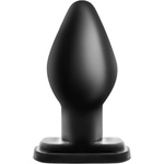 Anal Adventures XL - голям анален плъг - черен - lovesexshop
