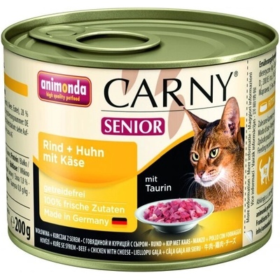 Animonda Carny Senior hovädzie kura a syr 200 g