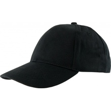 Elevate Unisex Trona 6 Panel Grs Recycled Cap Black