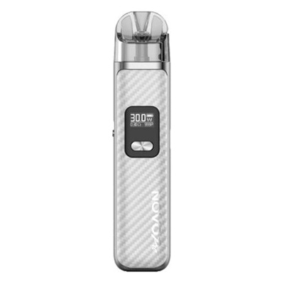 Smoktech Novo Pro Pod Kit 1300 mAh Silver Carbon Fiber 1 ks