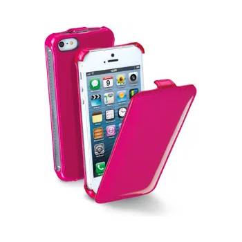 Image 1 of Cellularline Flap полиран за iPhone 5 розов