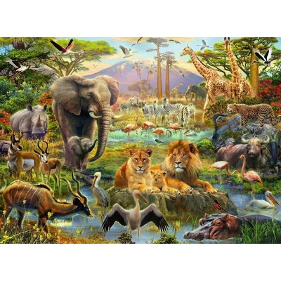 Ravensburger Zvířata ze savany XXL 200 dielov