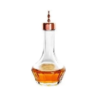 Lahvička na bitters zkosená měděná 50 ml