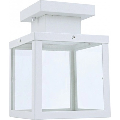 ACA Lighting Venkovní přisazené stropní svítidlo CELIA max. 60W/E27/230V/IP44, bílé