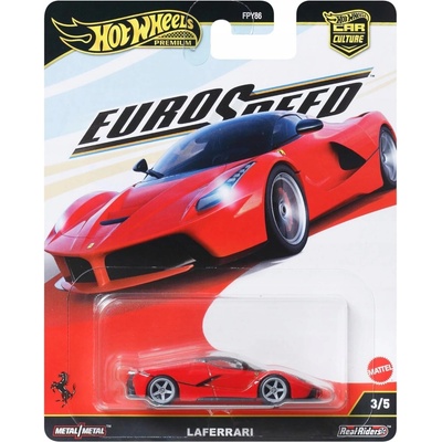 Hot Wheels Premium Car Culture Euro Speed LaFerrari Model 1:64 + OCHRANNÝ Obal