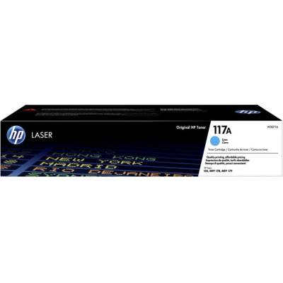 HP 117A Cyan Оригинална лазерна тонер касета (W2071A)