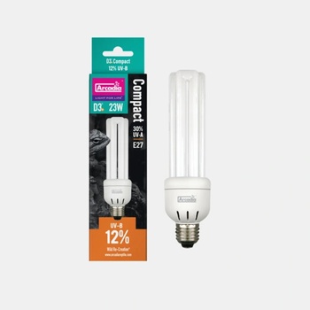 Arcadia D3+ Compact Reptile Lamp 23 W 12.0 UVB