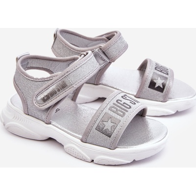 Big Star Shoes LL374194 stříbrne