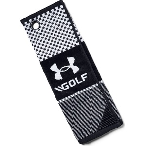 Under Armour Bag golf towel черно, бяло (1325610-001)