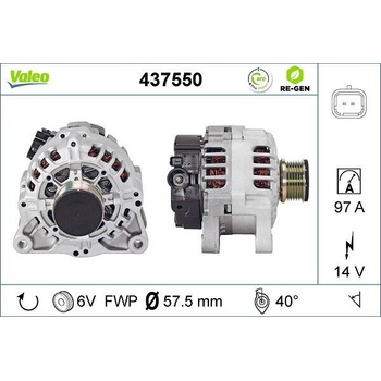 Generátor VALEO 437550