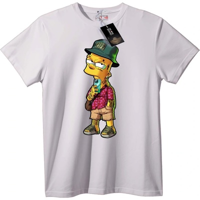 NOONEBRAND Тениска Bart Boss Life - M, Black