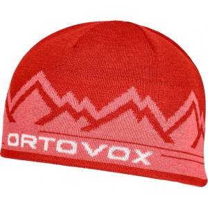 Ortovox Зимна шапка (beanie) Ortovox Peak Beanie - Sunset Orange - размер 50-56 cm (204-8712-0511)