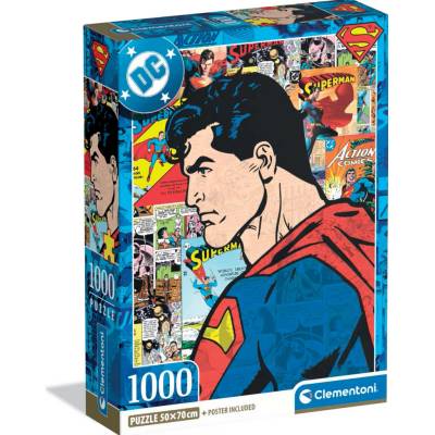CLEMENTONI Superman Hrdina 1000 dielov
