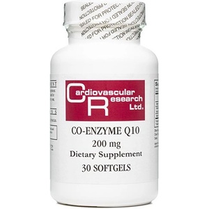 Ecological Formulas Co-Enzyme Q10, 200 mg, 30 капсули, Ecological Formulas (13198 EF)