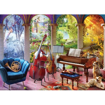 EUROGRAPHICS - Puzzle Bonito: The Four Seasons - 1 000 piese