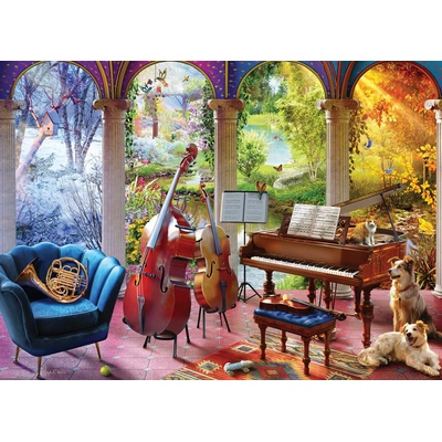 EUROGRAPHICS - Puzzle Bonito: The Four Seasons - 1 000 piese
