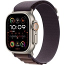 Apple Watch Ultra 2 49 mm titánové puzdro s indigo alpským ťahom S MRER3CS/A