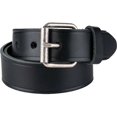 Fostex Opasek kožený Leather se sponou černý