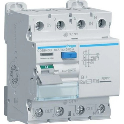 Hager CDB640D