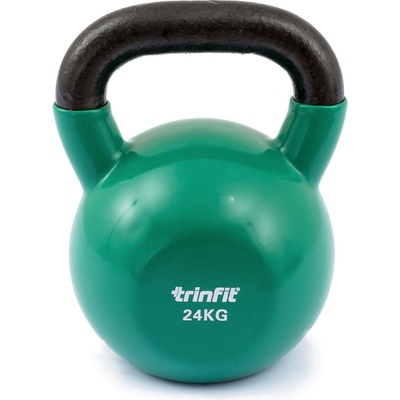 TRINFIT Kettlebell kov / vinyl 24 kg – Zboží Dáma