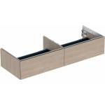 Geberit Стенен шкаф Geberit One с 2 чекмеджета, бежов дъб, 135 см (505.076.00.5)