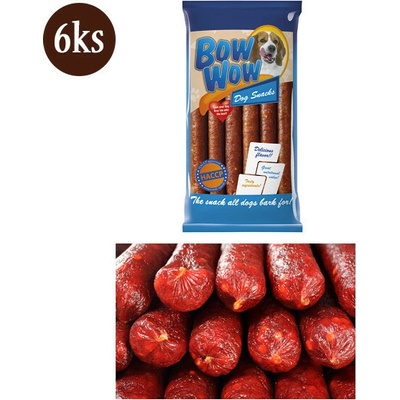 Mira mar Bow Wow XS Klobása pro psa Hovězí se šípky 6 ks 30 cm