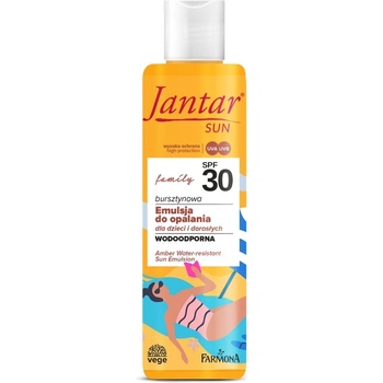 Farmona Natural Cosmetics Laboratory Водоустойчива слънцезащитна емулсия с висока защита SPF 30 Farmona Jantar SUN Amber (FASUN976944)