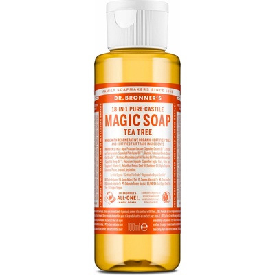 Dr. Bronner's 18in1 Pure Castile magic soap tea tree 100 ml