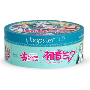 Bopster Кръгъл пъзел Bopster от 500 части - Hatsune Miku (BPST-28A-768-D1C)