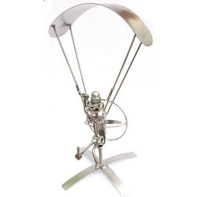 Kovová figurka Paragliding 35 cm