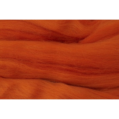 MERINO česanec červeno oranžová 17 vyberte variantu: 1 kg