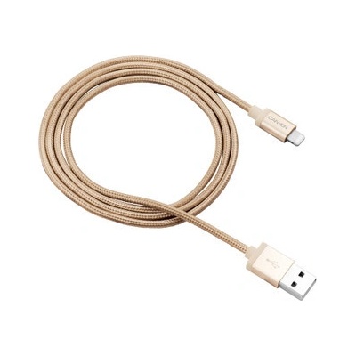Canyon CNS-MFIC3GO Lightning/USB, 1m, zlatý