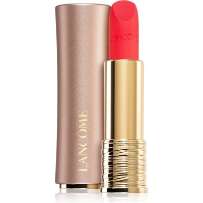 Lancôme L’Absolu Rouge Intimatte krémová rtěnka s matným efektem 344 Plush Rose 3,4 g