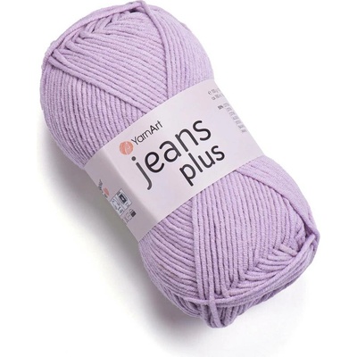 Yarn Art Jeans Plus 19 pastelově fialová