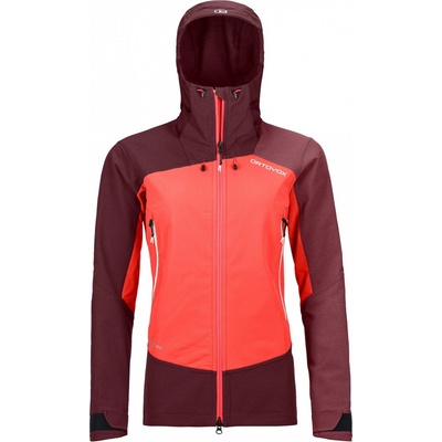 Ortovox W's Westalpen Softshell Jacket červená