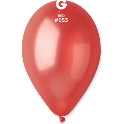 gemar Balónek latexový metalický 26 cm červený