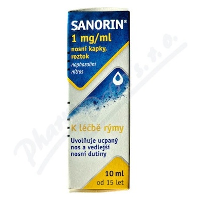Sanorin 1mg/ml nas.gtt.sol.1 x 10 ml