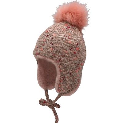 Sterntaler Плетена зимна шапка Sterntaler - Момиче, 47 cm, 9-12 м (4412234-935)